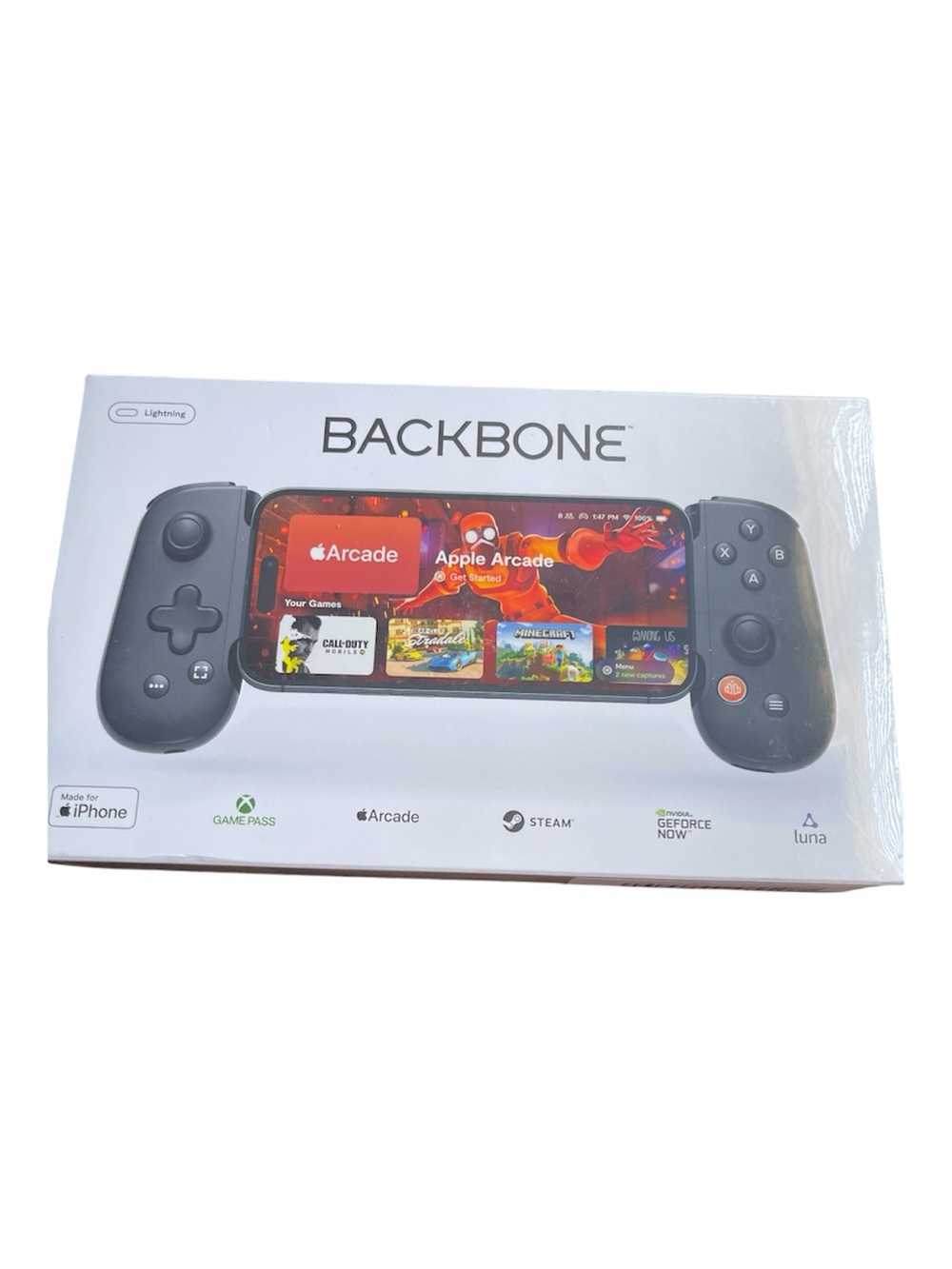 Backbone One Mobile Gaming Controller for iPhone - Black